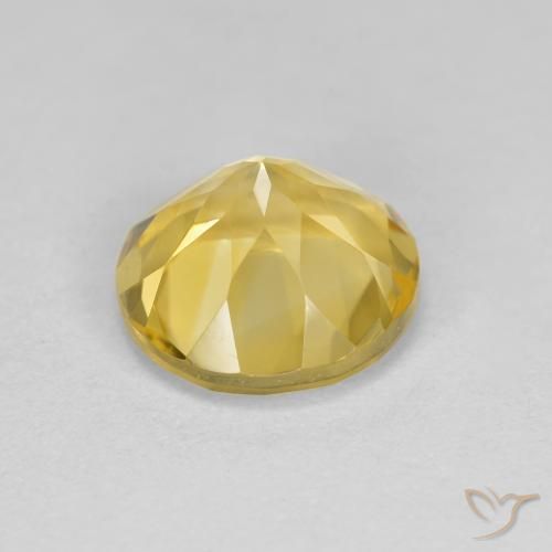 9,17 ctw natürlicher Mittleres Gold Citrin, Runden, VS