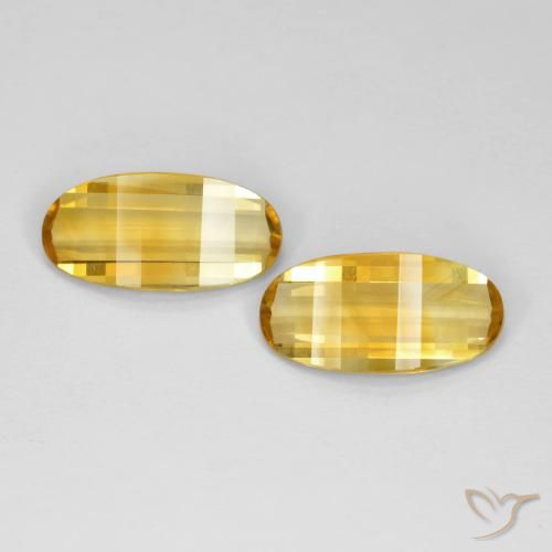 4.76 ct natürliche Golden Citrin-Edelsteine, Fantasie, VVS-VS
