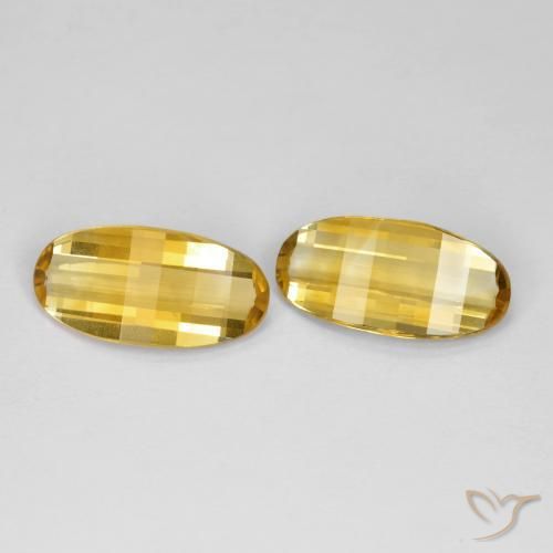 4.54 ct natürliche Golden Citrin-Edelsteine, Fantasie, VVS-VS
