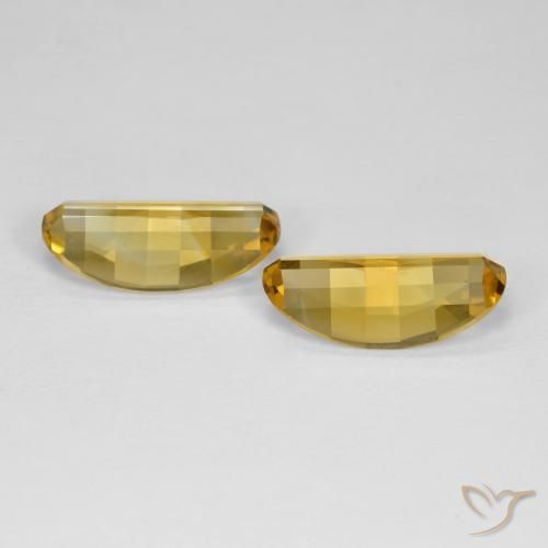 4.54 ct natürliche Golden Citrin-Edelsteine, Fantasie, VVS-VS