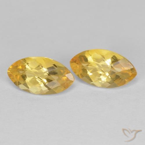 1.88 ct natürliche Golden Citrin-Edelsteine, Marquise, VS