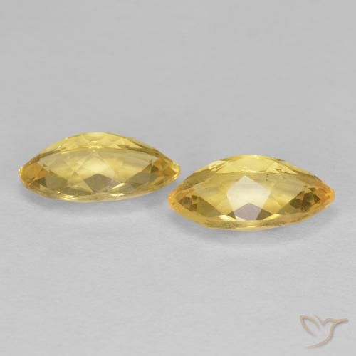 1.88 ct natürliche Golden Citrin-Edelsteine, Marquise, VS