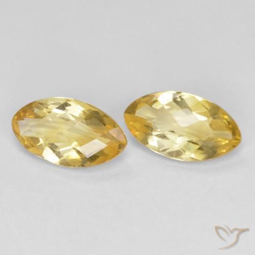 1.78 ct natürliche Golden Citrin-Edelsteine, Marquise, VS