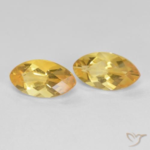 1.96ctw Natürlicher Golden Citrin, Marquise, VS