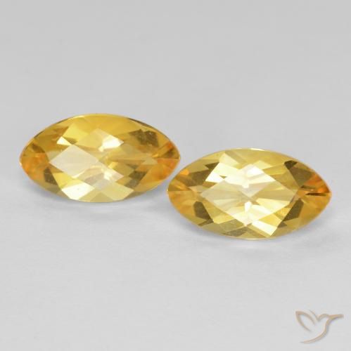 1.96 ct natürliche Golden Citrin-Edelsteine, Marquise, VS