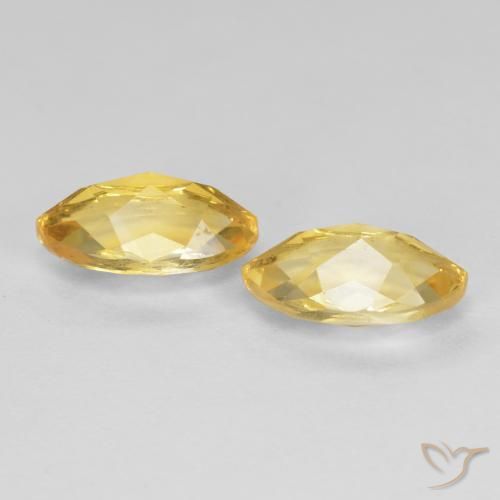 1.96 ct natürliche Golden Citrin-Edelsteine, Marquise, VS