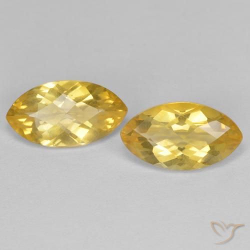 1.75ctw Natürlicher Golden Citrin, Marquise, VS