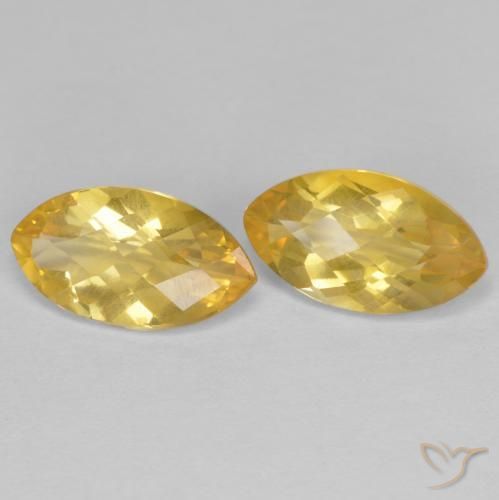 1.75 ct natürliche Golden Citrin-Edelsteine, Marquise, VS