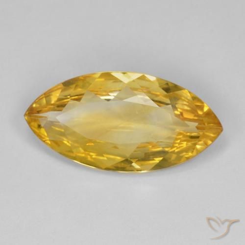 9,17 ctw natürlicher Mittleres Gold Citrin, Marquise, VVS