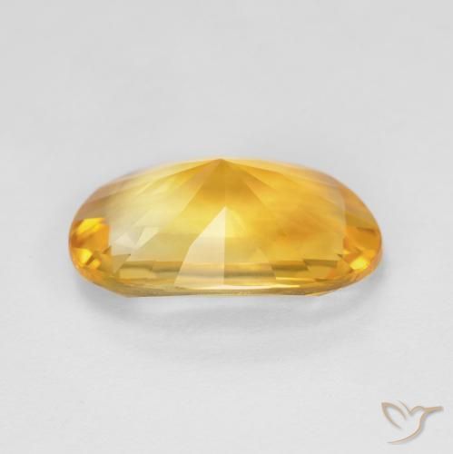 9,17 ctw natürlicher Helles Gold Citrin, Oval, VVS