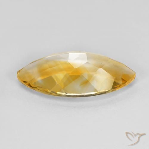 9,17 ctw natürlicher Mittelgold Citrin, Marquise, VVS
