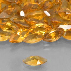 1.43 ct natürliche Mittelorange Citrin-Edelsteine, Marquise, VVS-VS