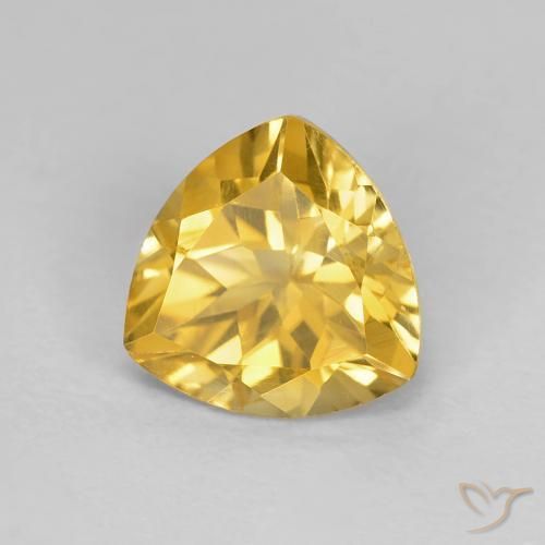 9,17 ctw natürlicher Golden Citrin, Trillion, VVS