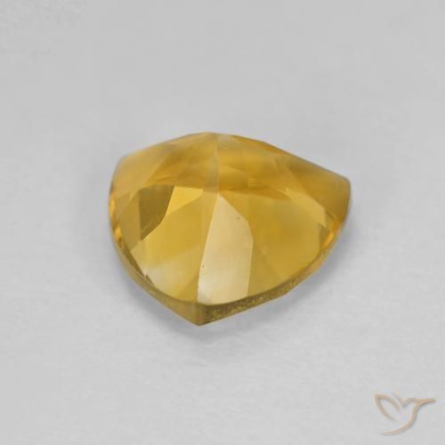 9,17 ctw natürlicher Golden Citrin, Trillion, VVS