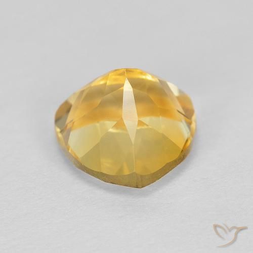 9,17 ctw natürlicher Mittleres Gold Citrin, Trillion, VVS