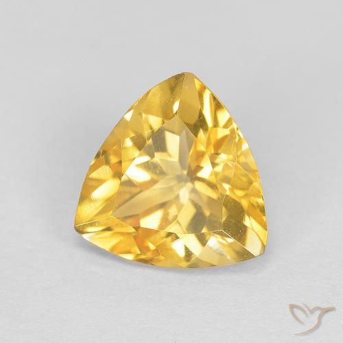 9,17 ctw natürlicher Golden Citrin, Trillion, VVS