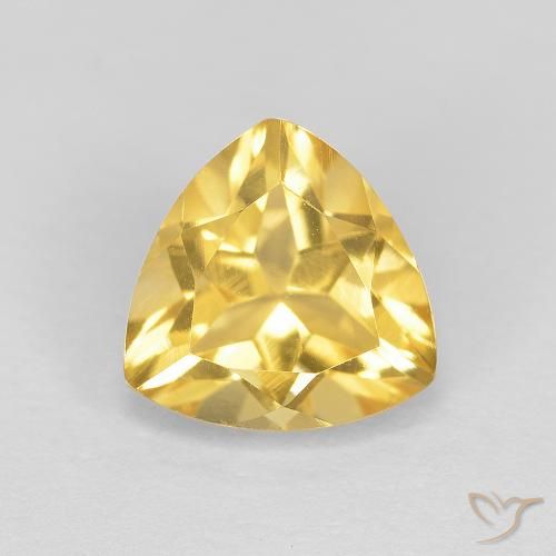 1.72ct Natürlicher Mittleres Gold Citrin, Trillion, VVS