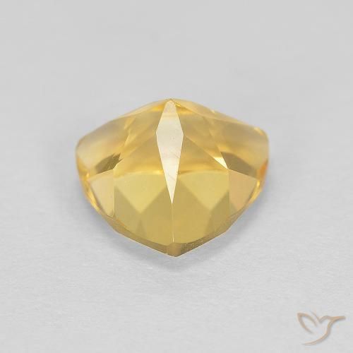 9,17 ctw natürlicher Mittleres Gold Citrin, Trillion, VVS