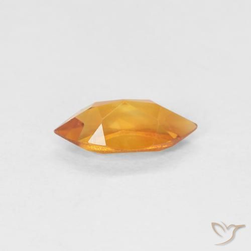 9,17 ctw natürlicher Mittelorange Citrin, Marquise, VVS