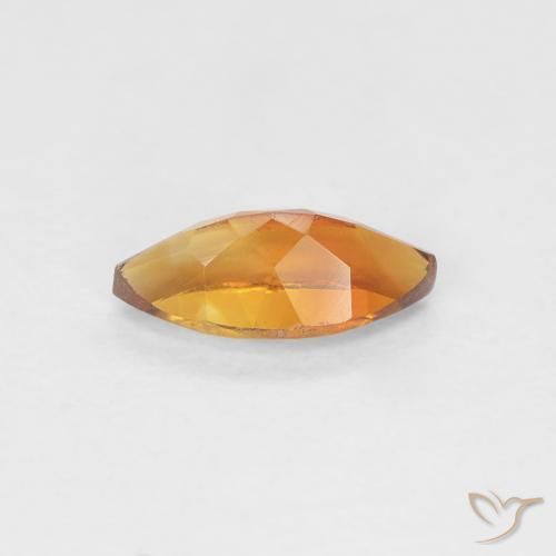 9,17 ctw natürlicher orange-braun Citrin, Marquise, VVS