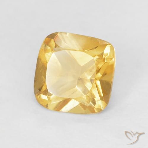 9,17 ctw natürlicher Mittleres Gold Citrin, Kissen, VVS