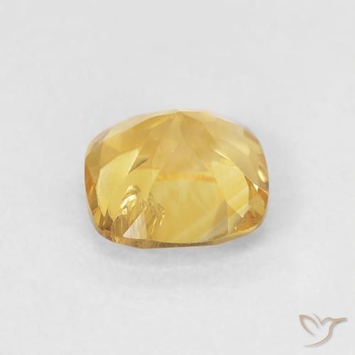 9,17 ctw natürlicher Mittelgold Citrin, Kissen, VS