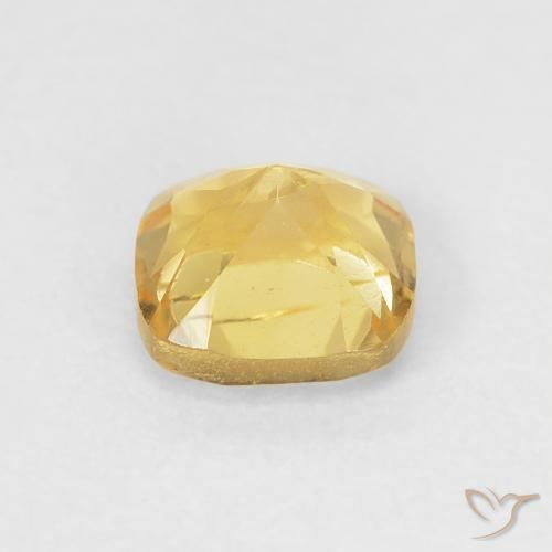 9,17 ctw natürlicher Mittelgold Citrin, Kissen, VS