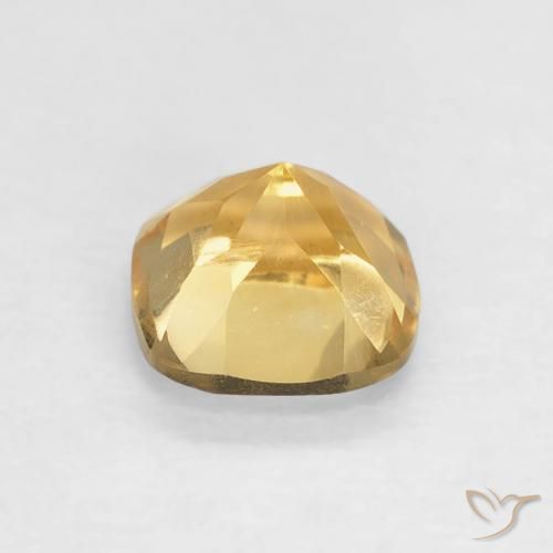 9,17 ctw natürlicher Mittleres Gold Citrin, Kissen, VVS-VS