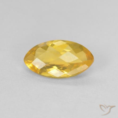 0.84ct Natürlicher Golden Citrin, Marquise, VS