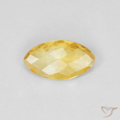 0.62ct Natürlicher Golden Citrin, Marquise, VS