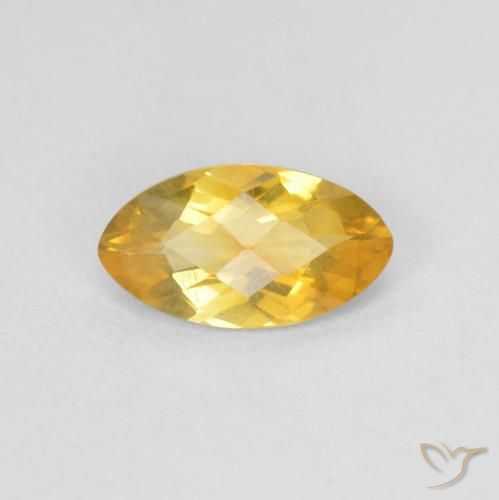 0.79ct Natürlicher Golden Citrin, Marquise, VS