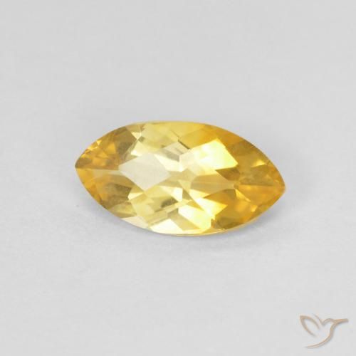9,17 ctw natürlicher Golden Citrin, Marquise, VS