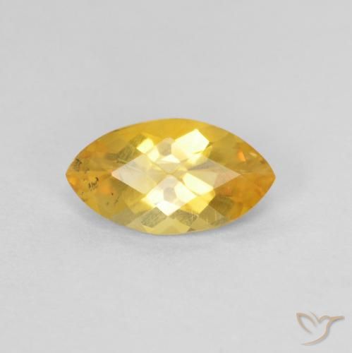 0.90ct Natürlicher Mittelgold Citrin, Marquise, VS