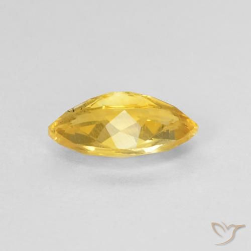 9,17 ctw natürlicher Mittelgold Citrin, Marquise, VS