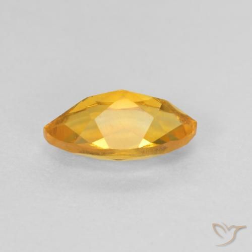 9,17 ctw natürlicher Dunkelorange-Gold Citrin, Marquise, VS