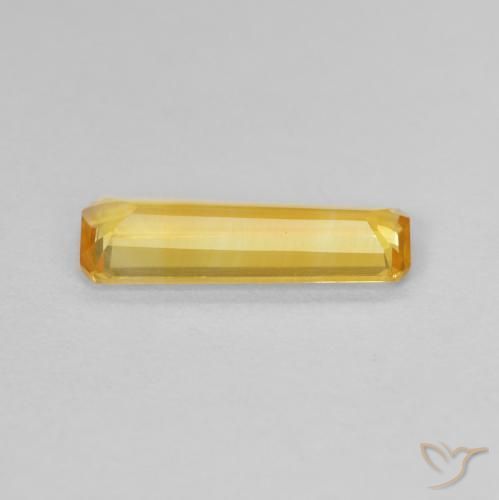 9,17 ctw natürlicher Helles Gold Citrin, Oktagonschliff, VVS