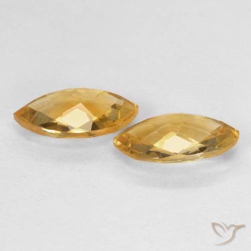 1.71 ct natürliche Medium Light-Golden Citrin-Edelsteine, Marquise, VS