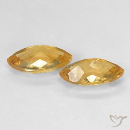 1.88 ct natürliche Medium Dark-Golden Citrin-Edelsteine, Marquise, VS