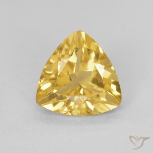 1.04ct Natürlicher Golden Citrin, Trillion, VVS-VS