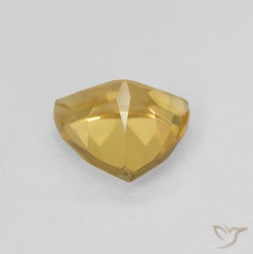 9,17 ctw natürlicher Golden Citrin, Trillion, VVS-VS