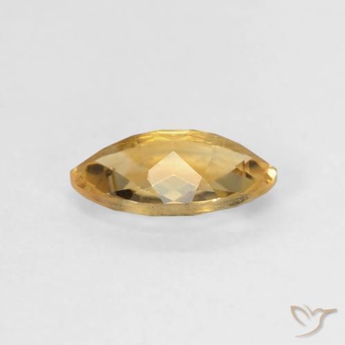 9,17 ctw natürlicher gold-orange Citrin, Marquise, VVS-VS