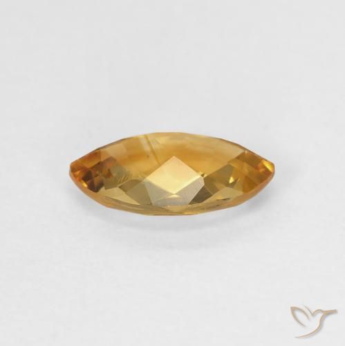9,17 ctw natürlicher Medium Light-Golden Citrin, Marquise, VVS-VS