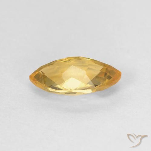 9,17 ctw natürlicher Medium Light-Golden Citrin, Marquise, VVS-VS