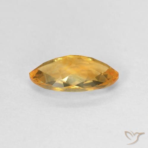 9,17 ctw natürlicher Medium Light-Golden Citrin, Marquise, VVS-VS