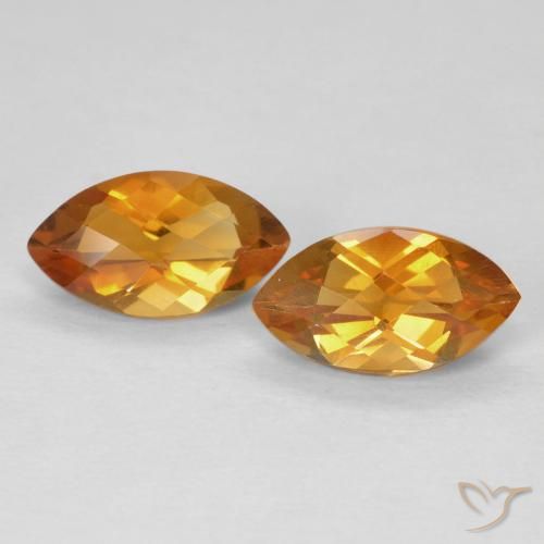 1.88ctw Natürlicher Golden Citrin, Marquise, VS