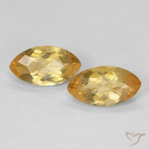 1.69ctw Natürlicher Golden Citrin, Marquise, VS