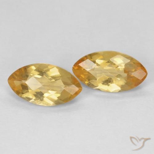 1.69 ct natürliche Golden Citrin-Edelsteine, Marquise, VS