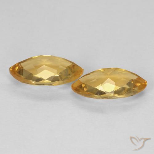 1.69 ct natürliche Golden Citrin-Edelsteine, Marquise, VS