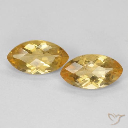 1.82ctw Natürlicher Golden Citrin, Marquise, VS