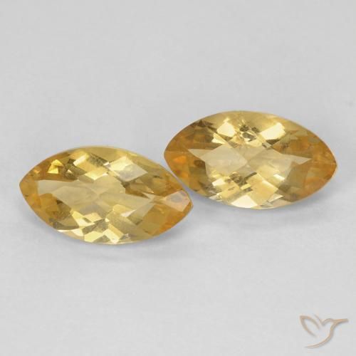 1.82 ct natürliche Golden Citrin-Edelsteine, Marquise, VS